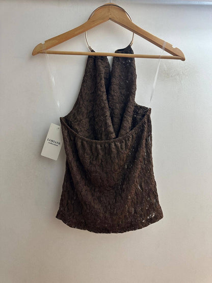 Luna – Lace Halter Top